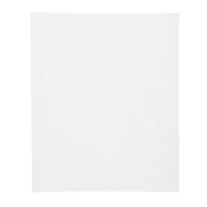 Blank sheet of white textured paper