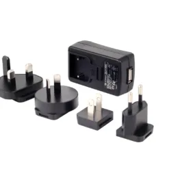 Universal charger with international plug adapters