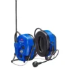 3M Peltor blue communication headset with microphone