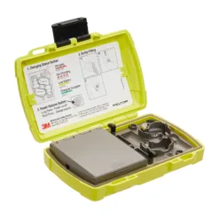 3M Peltor earpiece charging case open