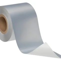 Roll of gray reflective material