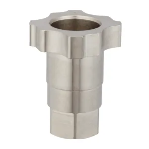 Stainless steel threaded adapter for plumbing