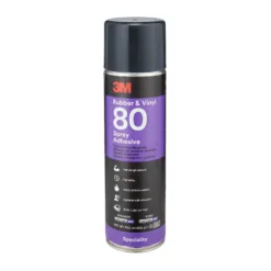 3M 80 Rubber Vinyl Spray Adhesive Can