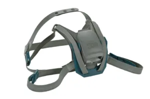 3M respirator half mask with adjustable straps.