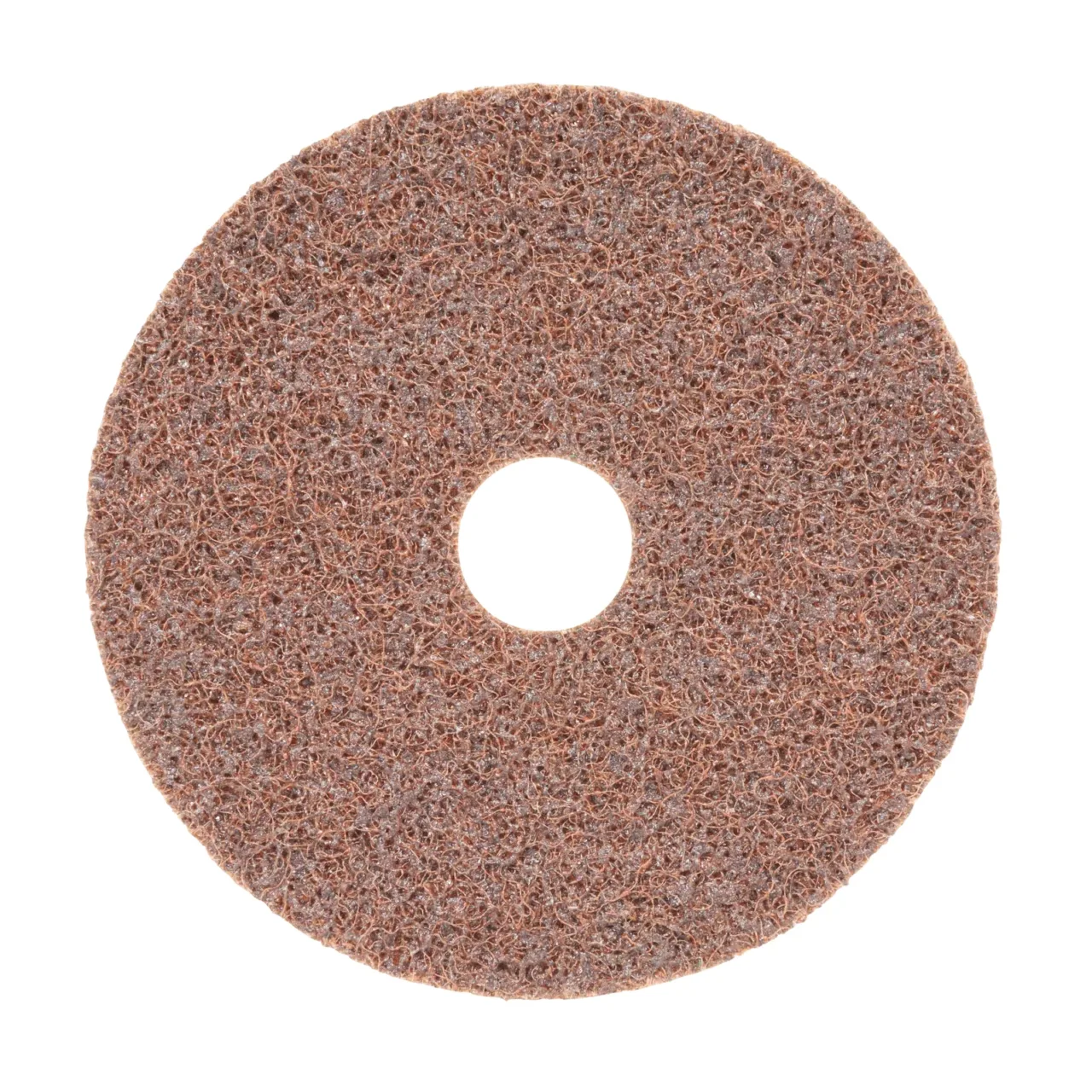 Circular sanding pad with abrasive surface