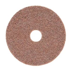 Circular sanding pad with abrasive surface