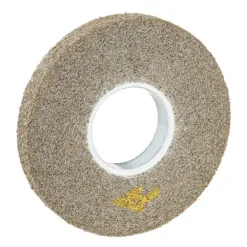Abrasive wheel with directional arrow