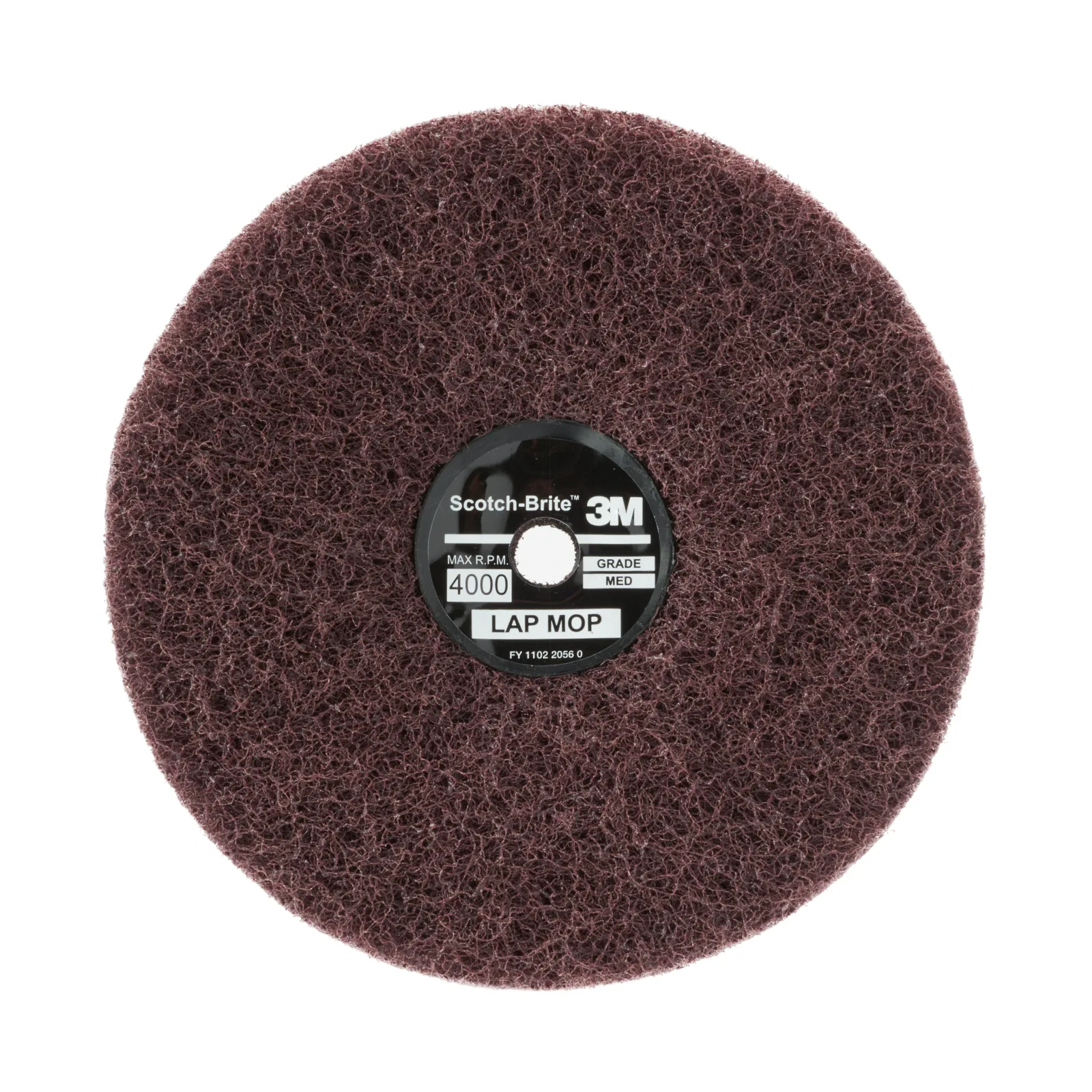 3M Scotch-Brite brown lap mop disc
