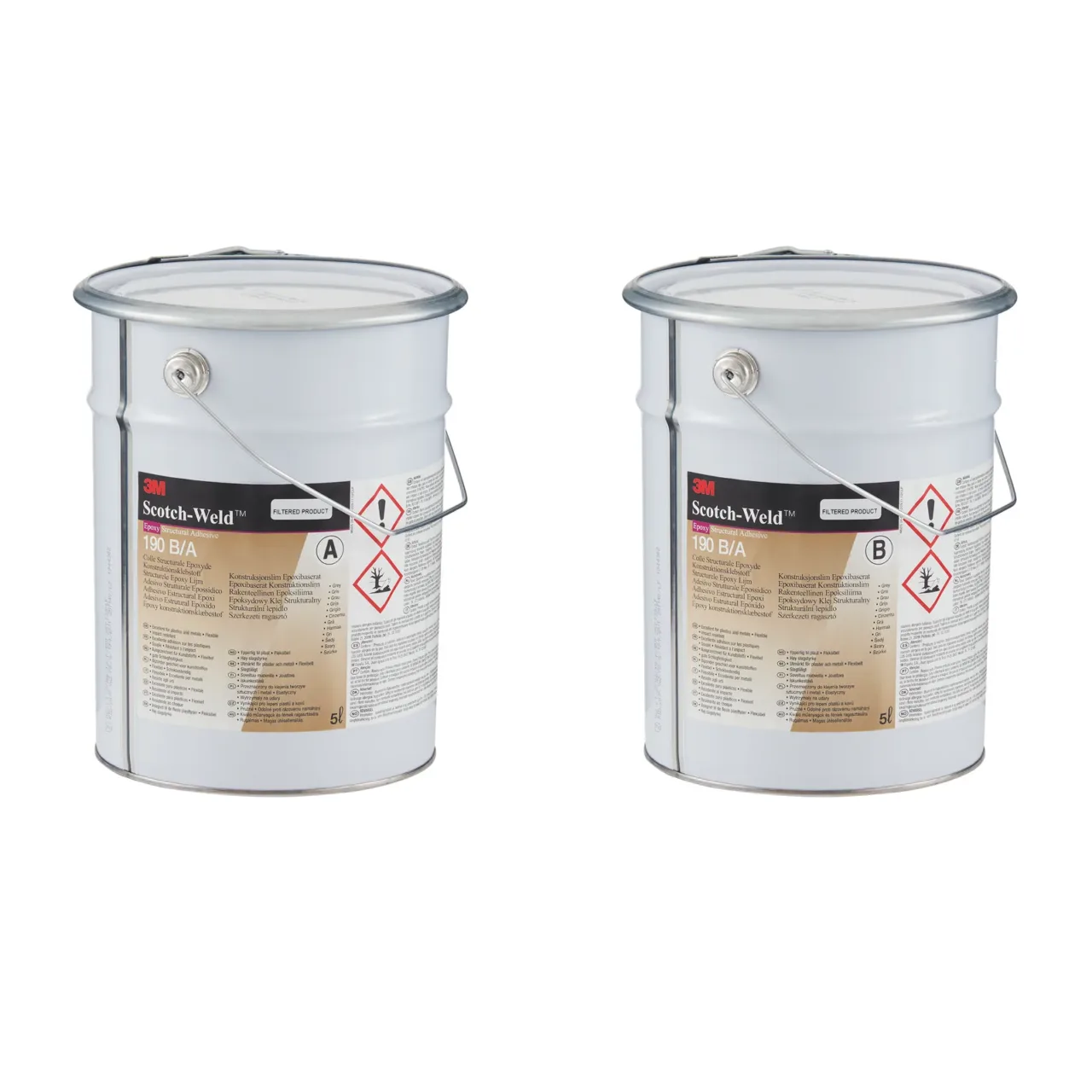 3M Scotch-Weld epoxy adhesive 190 cans