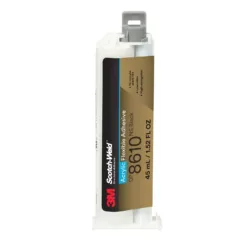 3M adhesive cartridge, acrylic flexible, 45ml, black.