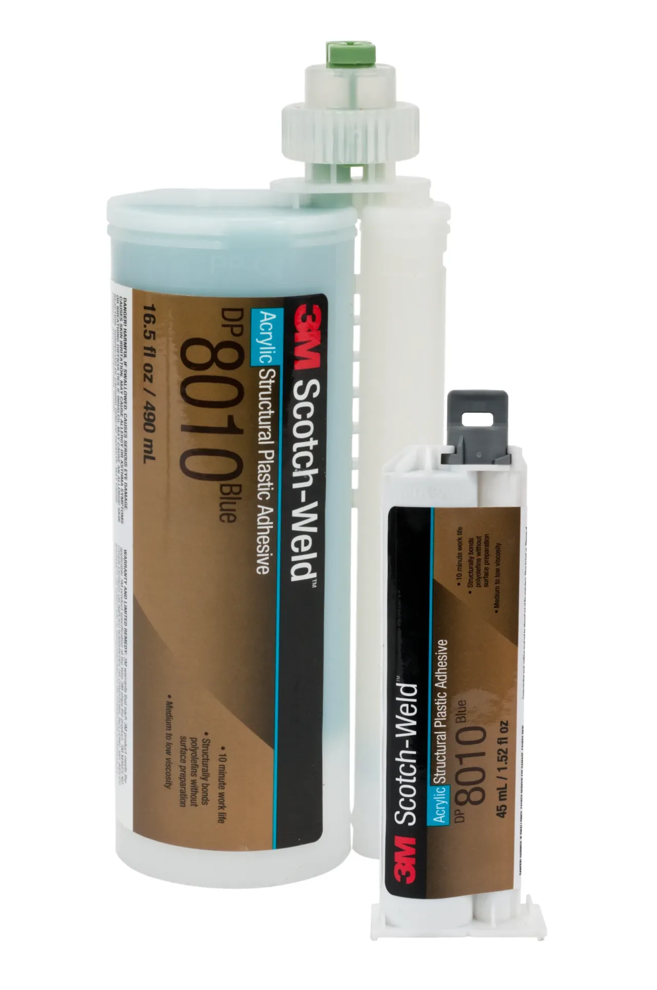 3M Scotch-Weld acrylic adhesive containers