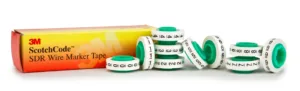 3M ScotchCode wire marker tape rolls