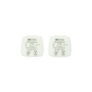 Pair of 3M D7925 respirator filters
