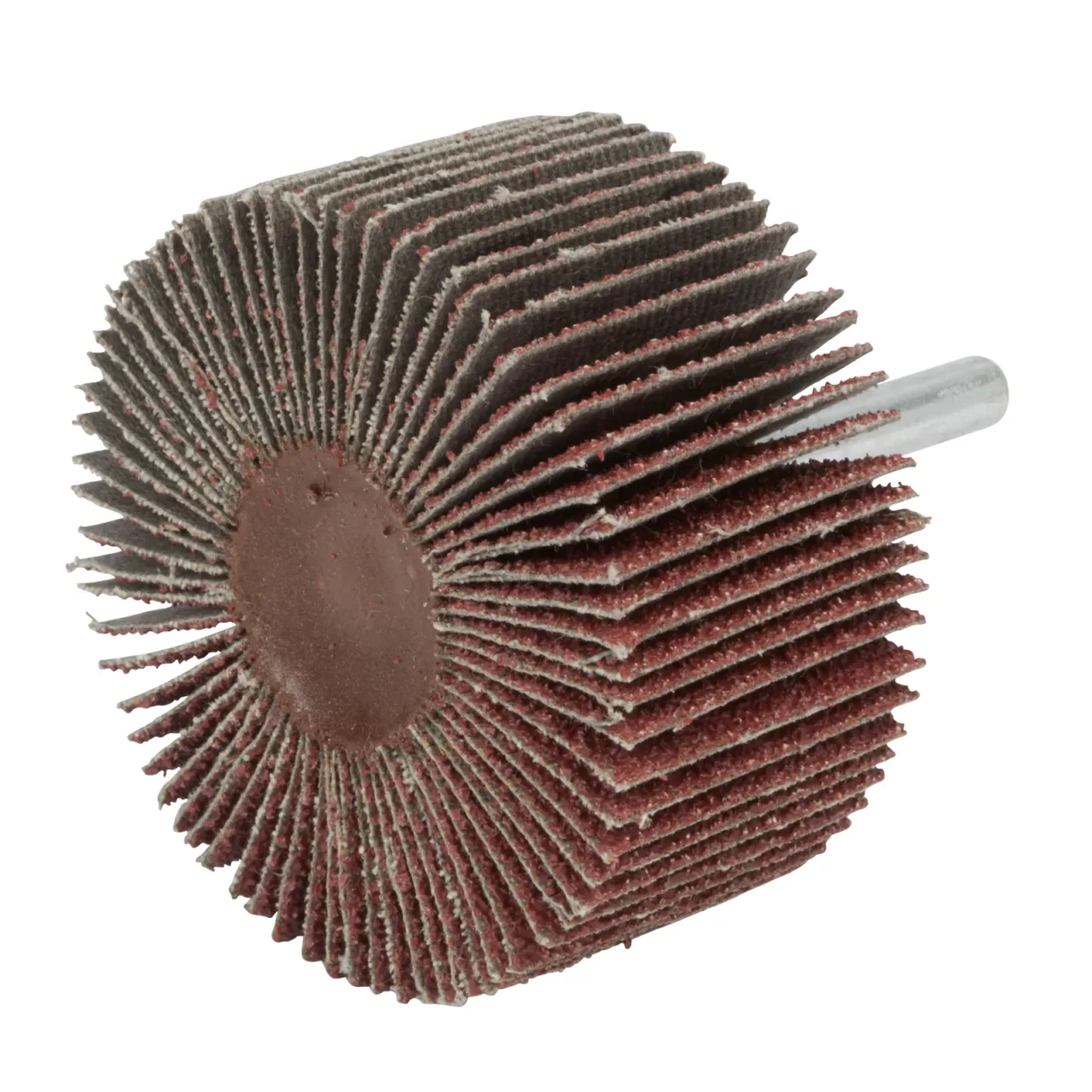 Abrasive flap wheel for metal polishing