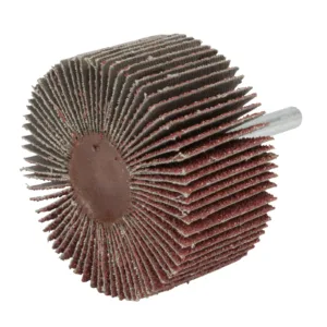 Abrasive flap wheel for metal polishing