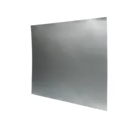 Large sheet of gray reflective material