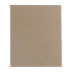 Tan acoustic foam panel for soundproofing.