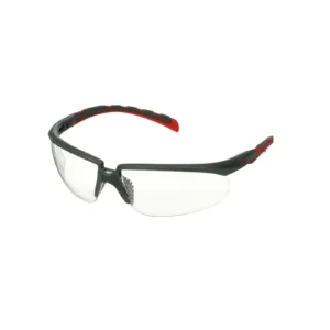 Black and red safety glasses