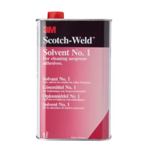 Scotch-Weld Solvent No. 1 for cleaning neoprene adhesives.