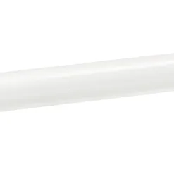 Close-up of a white cylindrical lamp
