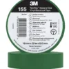 3M green vinyl electrical tape roll