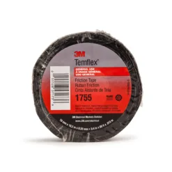 3M Temflex black friction tape roll