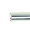 Silver adhesive tape on white background