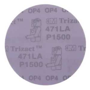 3M Trizact sanding disc, P1500 grit, purple