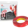 3M VHB clear double-sided tape packaging and roll.