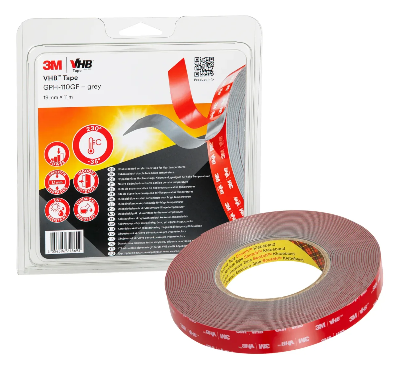 3M high temperature double-sided tape