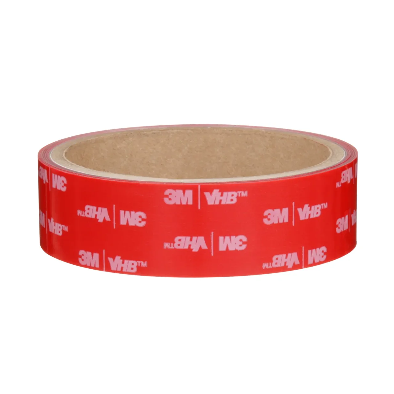 Red 3M VHB adhesive tape roll