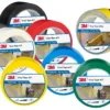 Assorted 3M vinyl tape rolls in various colors.