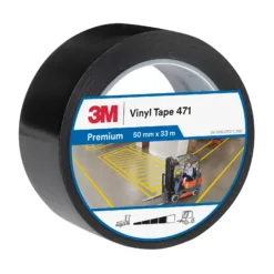 3M black vinyl tape for safety marking