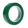 Green adhesive tape roll for crafting and repairs