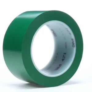 Green adhesive tape roll