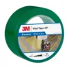 Green 3M vinyl tape for warehouse marking.