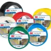 3M vinyl tapes in assorted colors.