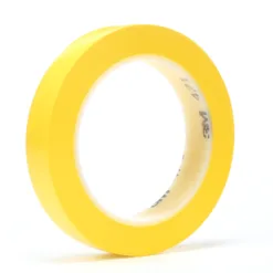 Yellow roll of adhesive tape