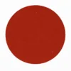 Circle filled with solid red color texture.