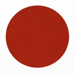 Circle filled with solid red color texture.