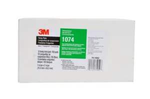 3M hang tabs package, adhesive strips.