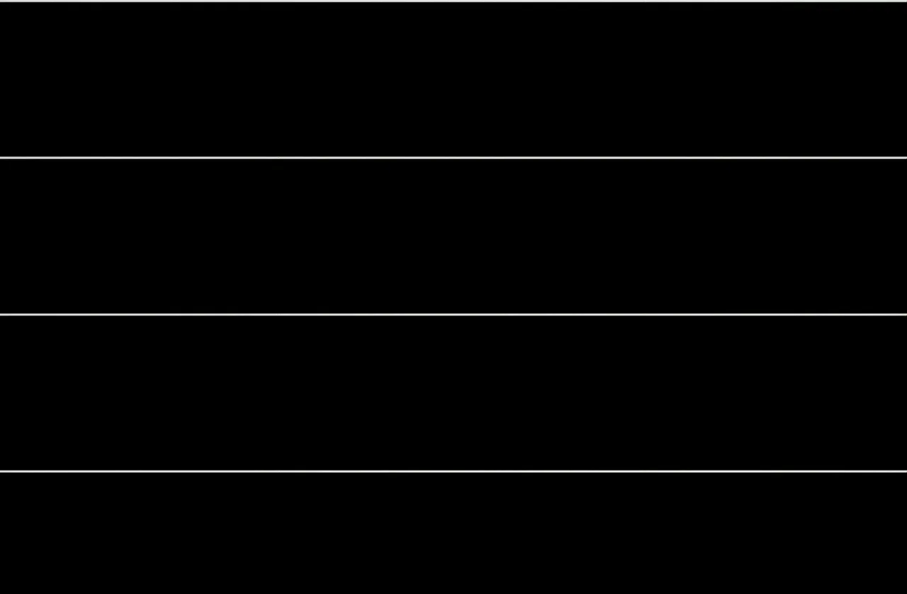 Four black rectangles with white borders.