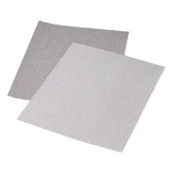 Two textured sandpaper sheets overlapping