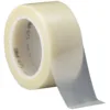 Clear adhesive tape roll unwinding