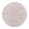 Circular sandpaper with text markings, P1200 grit