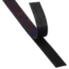 Black hook and loop fastening tape