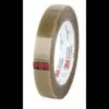 Clear adhesive packing tape roll