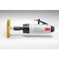 3M air tool with abrasive wheel attachment.