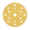 Round sandpaper disc with holes