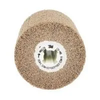 3M sanding roll abrasive wheel close-up